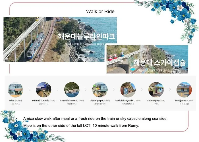 #2 Queen, Ss# 2 Minutes Run To The Sea, Close To The Sea, 5 Minutes To Club D Oasis Swimming Pool, Renewal Fresh Apartamento Busan